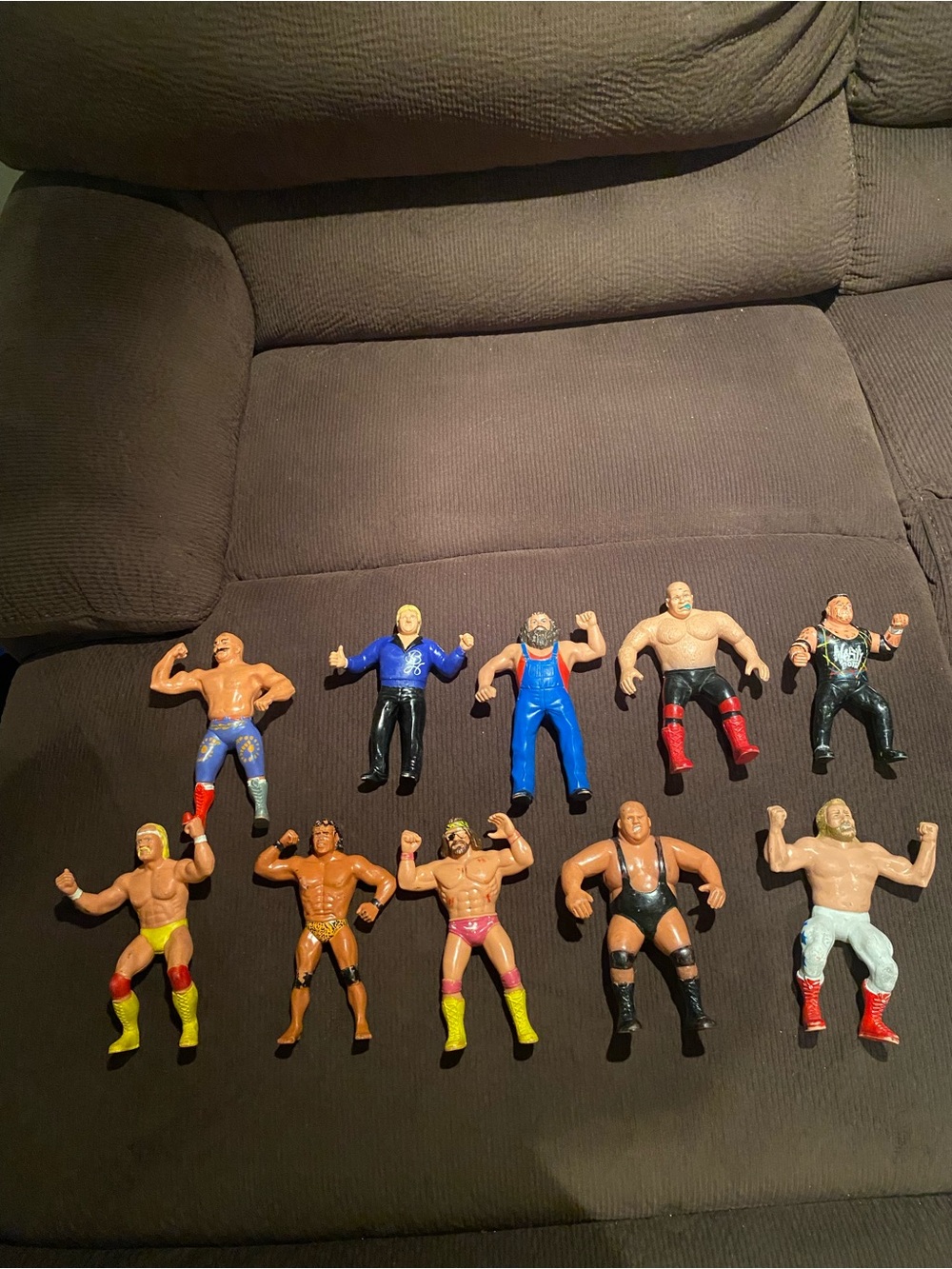 WWF Wrestling 10 Figure Lot ~ 1984 - 1988 LJN Titan Sports